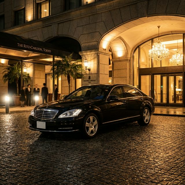 Mercedes-Benz S-Class first class chauffeur car